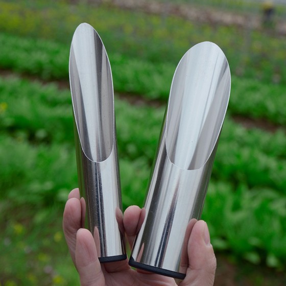 不锈钢多肉桶铲盆栽种花养花阳台挖土换盆移盆家用花铲施肥工具