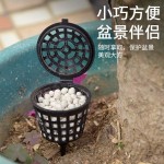 玉肥盒盆景肥料盒施肥盒肥架玉肥带盖盒通用型缓释盒植物盒塑料盒