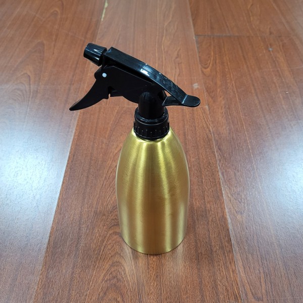 喷壶500ml雾化园艺灌溉304不锈钢按压式美妆工具乳液瓶500ml批发