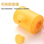 儿童塑料洒水壶花园帮手浇花壶马卡龙三色塑料壶可拆卸壶嘴700ML