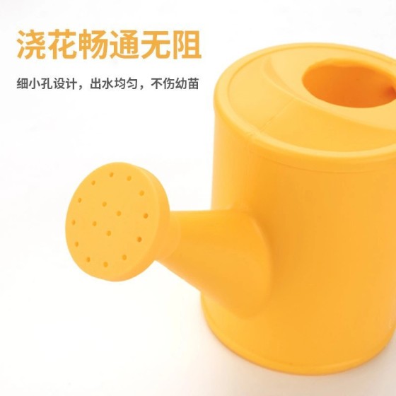 儿童塑料洒水壶花园帮手浇花壶马卡龙三色塑料壶可拆卸壶嘴700ML