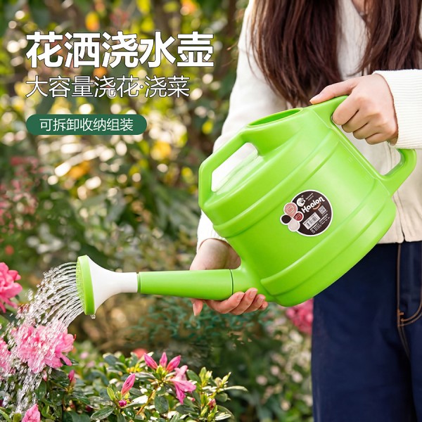大容量长嘴洒水壶加厚塑料浇花水壶家用阳台浇菜淋花园艺浇菜花洒