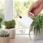 不锈钢洒水器古铜色儿童浇花水壶圆柱室内家用小型喷淋花壶300ML