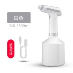 2升电动喷壶充电式喷水壶小型园艺浇花清洁专用酒精消毒喷雾器1升