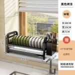 碗碟收纳架碗沥水架厨房置物架单层放刀筷盘子碗柜碗架沥水防霉