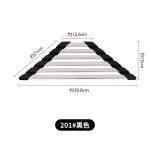 厨房水槽沥水架可折叠三角卷帘台面碗碟盘沥水架水池置物架滤水垫