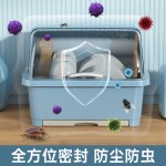 厨房沥水碗柜带盖放碗箱装碗碟盘餐具家用碗架置物架碗筷子收纳盒