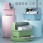 厨房沥水碗柜带盖放碗箱装碗碟盘餐具家用碗架置物架碗筷子收纳盒