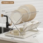 厨房沥水碗架碗筷架碗盘置物架可折叠沥碗架沥水架碗碟餐具收纳架