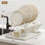 厨房沥水碗架碗筷架碗盘置物架可折叠沥碗架沥水架碗碟餐具收纳架