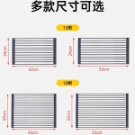 现货硅胶沥水架厨房多功能置物架可折叠水槽碗筷滤水架碗盘收纳架