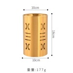 韩式不锈钢筷子筒烤肉店剪刀夹子收纳盒餐具沥水筷笼筷子架汤勺筒
