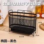 台面置物架家用厨房餐具创意美厨方型沥水筷子筒刀叉收纳圆形筷笼