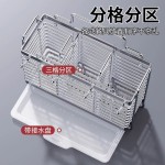 加厚不锈钢筷子筒家用筷子收纳盒筷子笼壁挂式厨房刀架勺子置物架