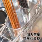 316不锈钢筷子筒洗碗机筷子桶家用放筷子盒勺筷筒置物架沥水架