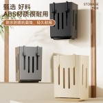 严选免打孔筷子筒挂墙式厨房刀叉餐具收纳盒置物架筷笼批发