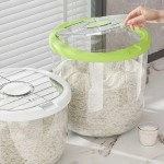 米桶家用厨房食品级米缸防虫防潮储粮桶五谷杂粮翻盖大容量密封桶