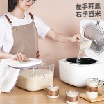 米桶20斤收纳杂粮猫粮狗粮大米收纳瓶10斤米缸面粉存储罐一件代发