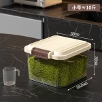 储存量大翻盖式米桶猫粮狗粮储存面粉储物密封防虫防潮家用装米箱