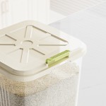 家用食品级米桶防潮防虫密封米缸厨房米面收纳盒翻盖式米桶储米罐