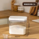 手提米桶20斤食品级密封防潮面粉收纳储粮桶杂粮桶10KG米缸储米箱