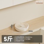 25年新款米桶家用厨房底部滑轮50斤大容量顶部翻盖密封桶米缸