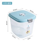 家用防虫防潮密封米桶罐装米缸收纳盒特大号储米箱食品级面粉批发