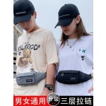 2025新款手机腰包男女士骑行运动跑步背包防水耐磨收纳袋收银钱包