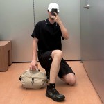 新款大容量9L胸包男女款休闲百搭斜挎包运动健身包跑步手提包腰包