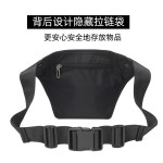 防水牛津布腰包户外斜挎包拉链男士包防盗手机包零钱包单肩斜挎包
