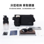 YAKUSS跨境男士腰包户外跑步运动包便携收纳包街头潮流休闲胸前包