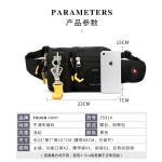 户外运动腰包防水牛津布斜挎包休闲旅行单肩包多功能挎包男包批发