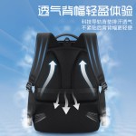 多功能男士双肩包潮大容量商务出差背包轻减负电脑包气垫背负通勤