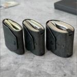 欧美The Cash Wrap Wallet现金夹 3扣磁吸皮革钱夹 男士钞票钱包