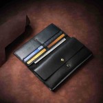 可盘可养复古疯马牛皮男士长中短款钱包油浸皮多卡位真皮美金钱夹