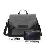 苹果14英寸手提电脑包16英寸笔记本男士斜挎包高级感邮差包商务包