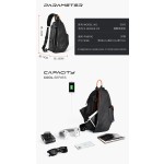 户外机能斜挎包男士潮牌胸包2022新款时尚大容量单肩包机车后背包
