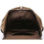 男士双肩包大容量休闲帆布包手提斜挎包户外登山旅行背包backpack