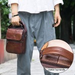 玛轮特新款男士斜挎包手提包休闲包真皮单肩包男款牛皮包man bag