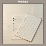 可爱笔记本本子高颜值简约学生a6活页本加厚纸张随身小本子记事本