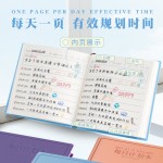 每日计划本便携记事本彩色封面笔记本随身迷你口袋本方形笔记本