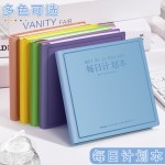 每日计划本便携记事本彩色封面笔记本随身迷你口袋本方形笔记本
