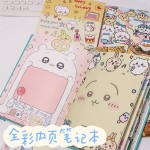 A5全彩内页记事本可爱卡通高颜值硬封面学生刷题办公日常笔记本