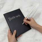 创意笔记本套装动漫周边死亡记事本羽毛笔项链三件套动漫周边道具