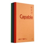 晨MG光capable笔记本子办公记事本无线装订本练习本软抄本A5B5