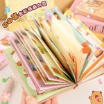 卡通可爱扭蛋机关口袋本加厚笔记本女孩记事本趣味解压手账玩具本