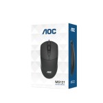 现货批发AOC MS121鼠标usb有线办公笔记本台式机鼠标商务家用电脑