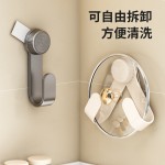 锅盖架子免打孔壁挂式厨房砧板案板架菜板放置器多功能锅盖置物架