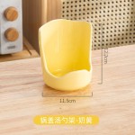 家用陶瓷厨房锅盖架台面汤饭勺架置物架收纳台式方勺子饭勺架子
