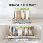 加厚不锈钢厨房锅盖架 台面砧板置物架多功能锅具沥水架柜内收纳